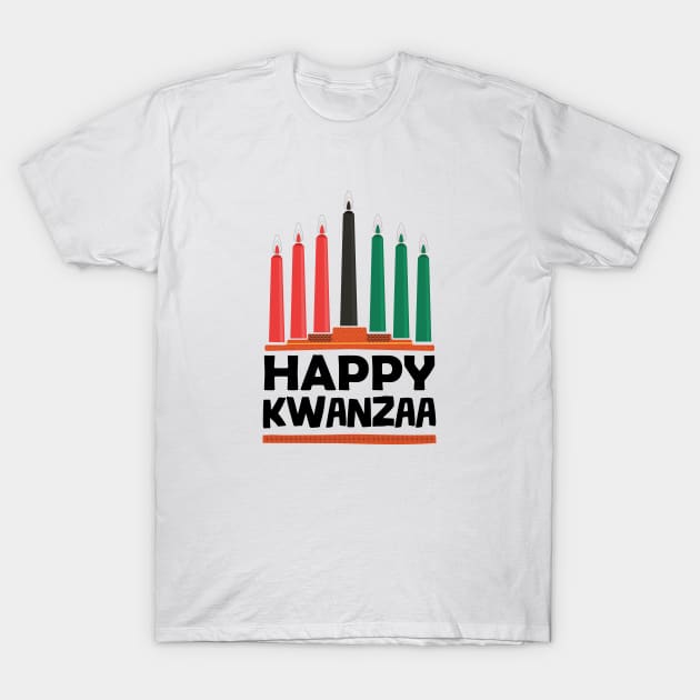 Happy Kwanzaa T-Shirt by KC Happy Shop